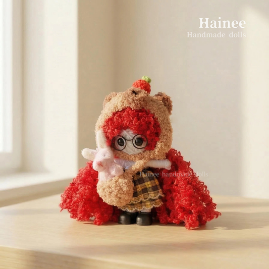 #2601 Capybara Girl-Yarn Doll