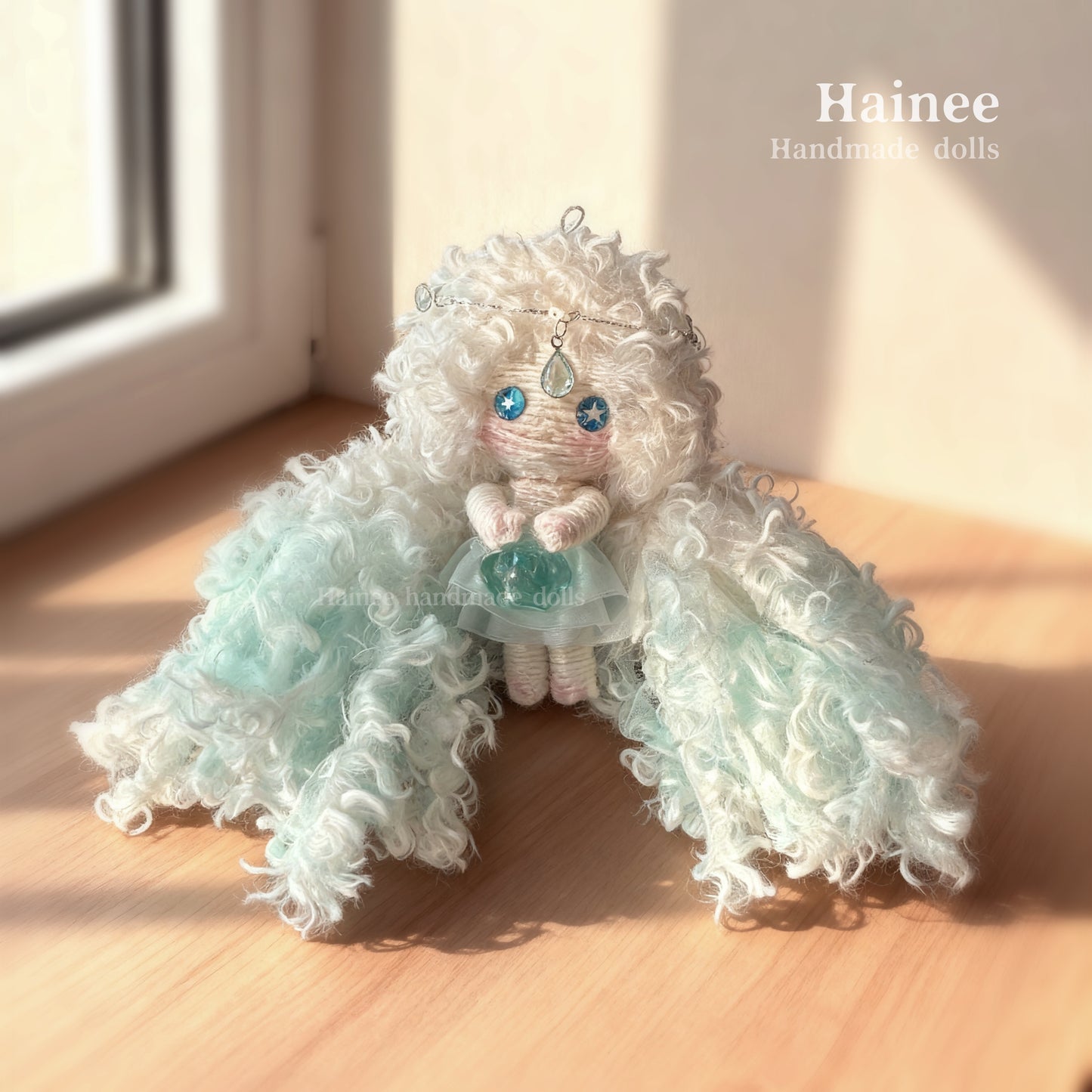 #2606 Aquarius girl, blue elf