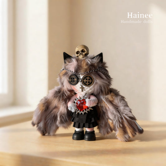 #2607 Gothic-style cat girl