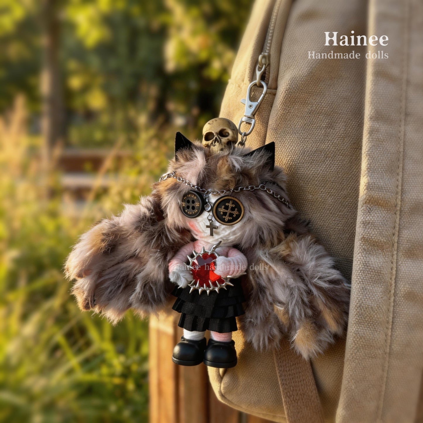 #2607 Gothic-style cat girl