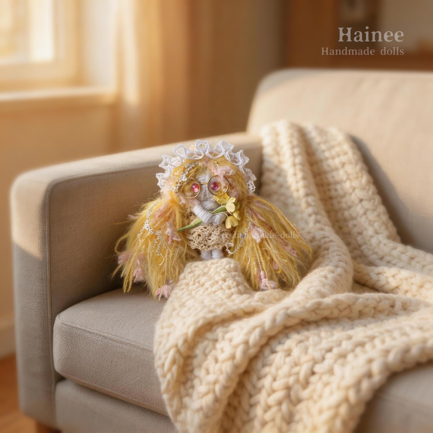 #2610 Soothing flower fairy doll